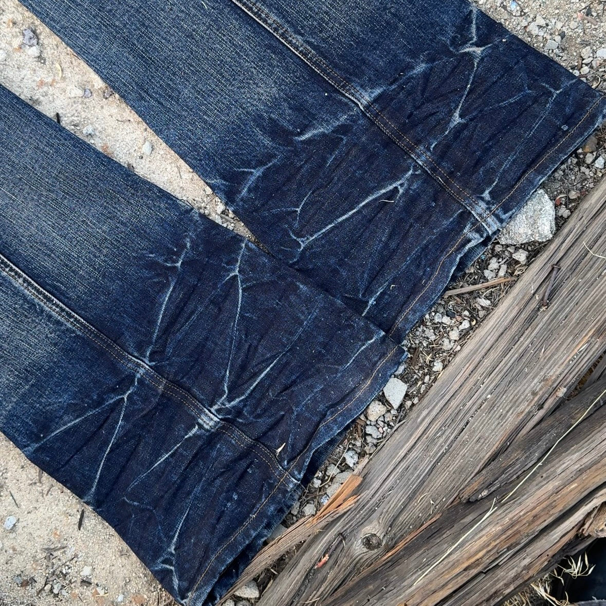 Caustics Selvedge Denim (OCEAN)