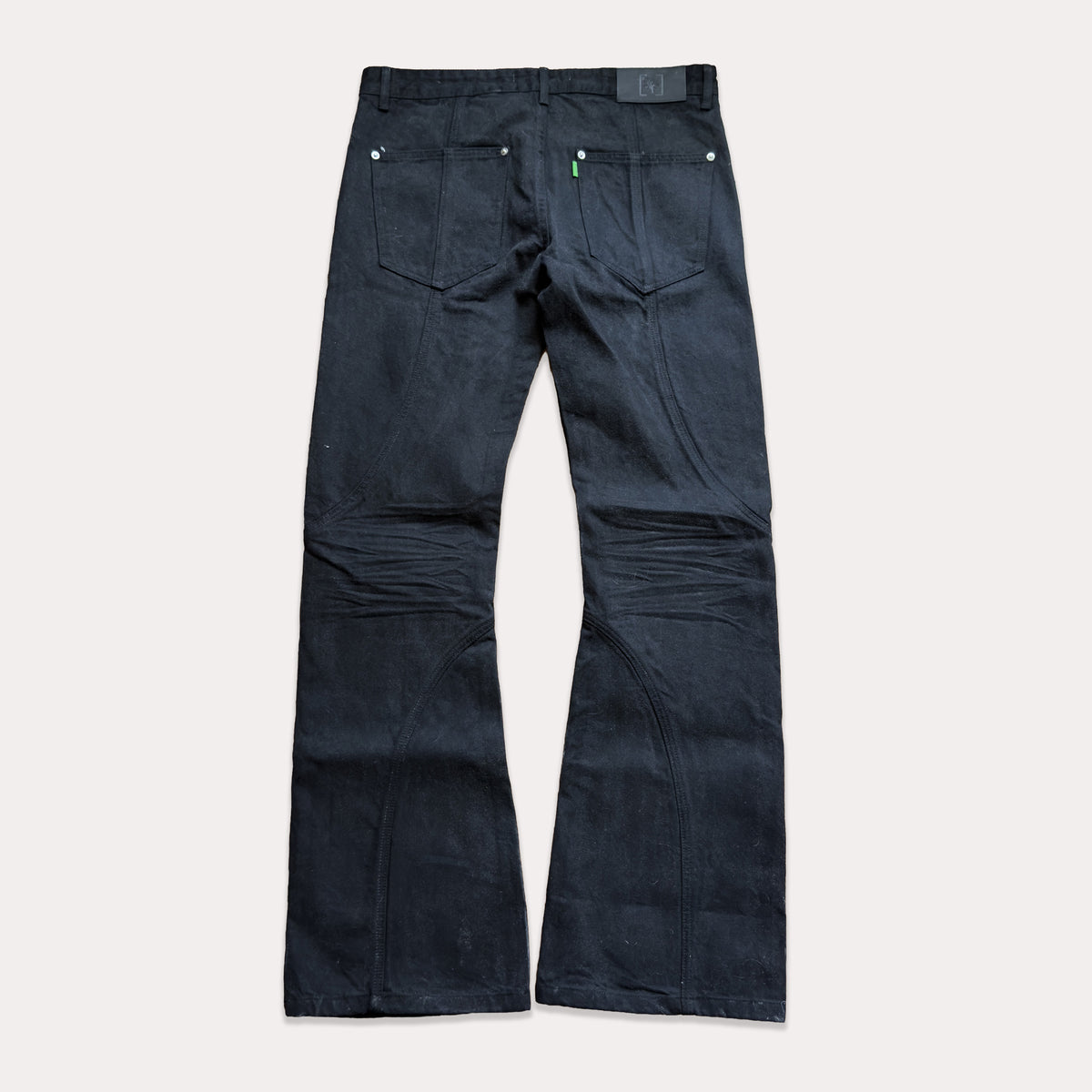 Waxed Annex Denim - Carbonized