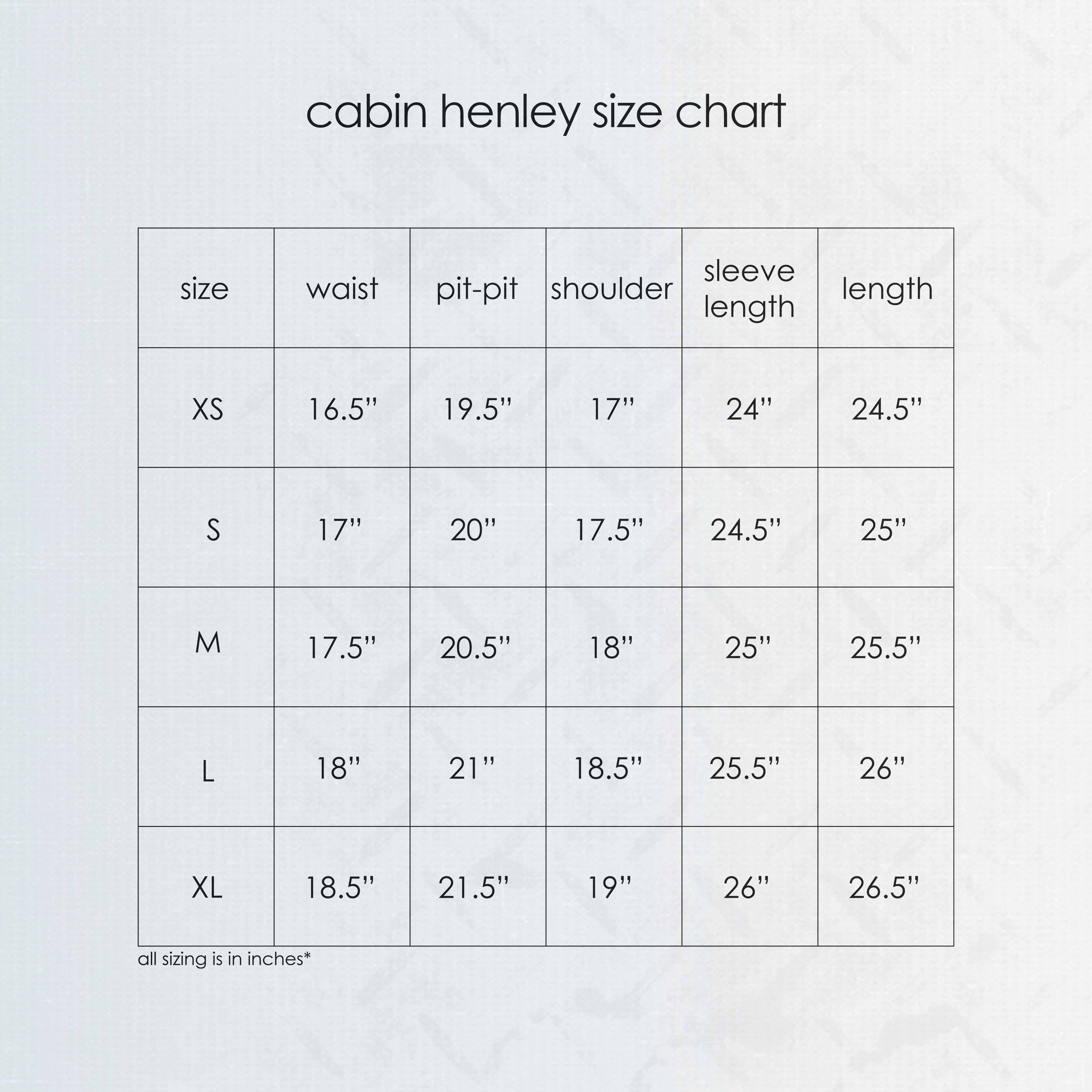[Stone] Cabin Henley (PREORDER)